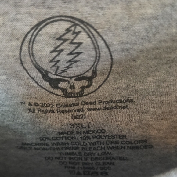 Grateful Dead Gray Graphic T-Shirt - Picture 5 of 5